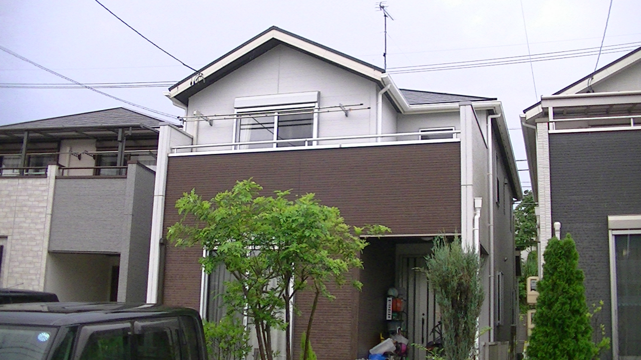 豊田市緑ヶ丘　O邸｜外壁：ブラウン/ホワイト系