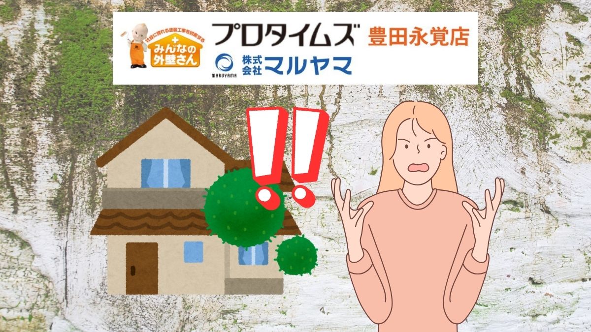 【豊田市】外壁塗装にコケが！4つの原因と対策方法を伝授！