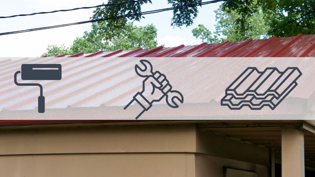 トタン屋根のメンテナンス方法