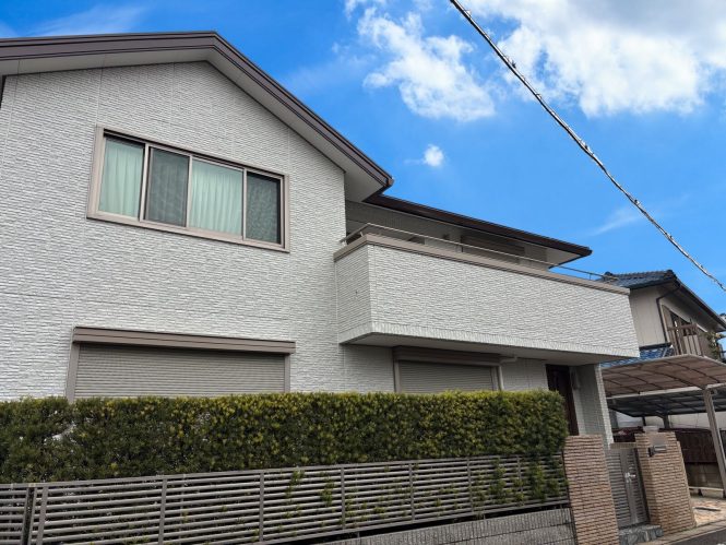 豊田市宮上町　H様邸｜外壁：ホワイト系