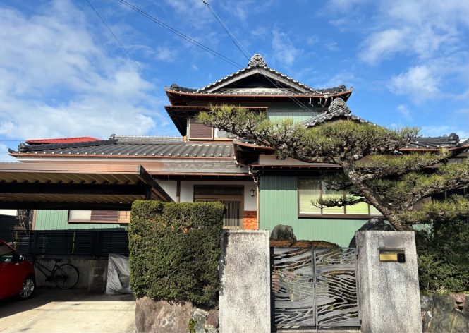 豊田市高美町　I様邸｜外壁：グリーン系